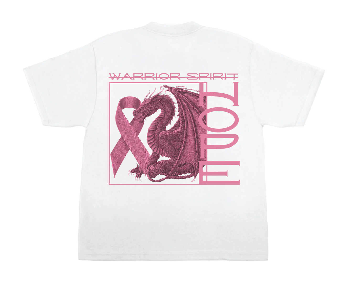 Warrior Spirit pocket tee (front/back)