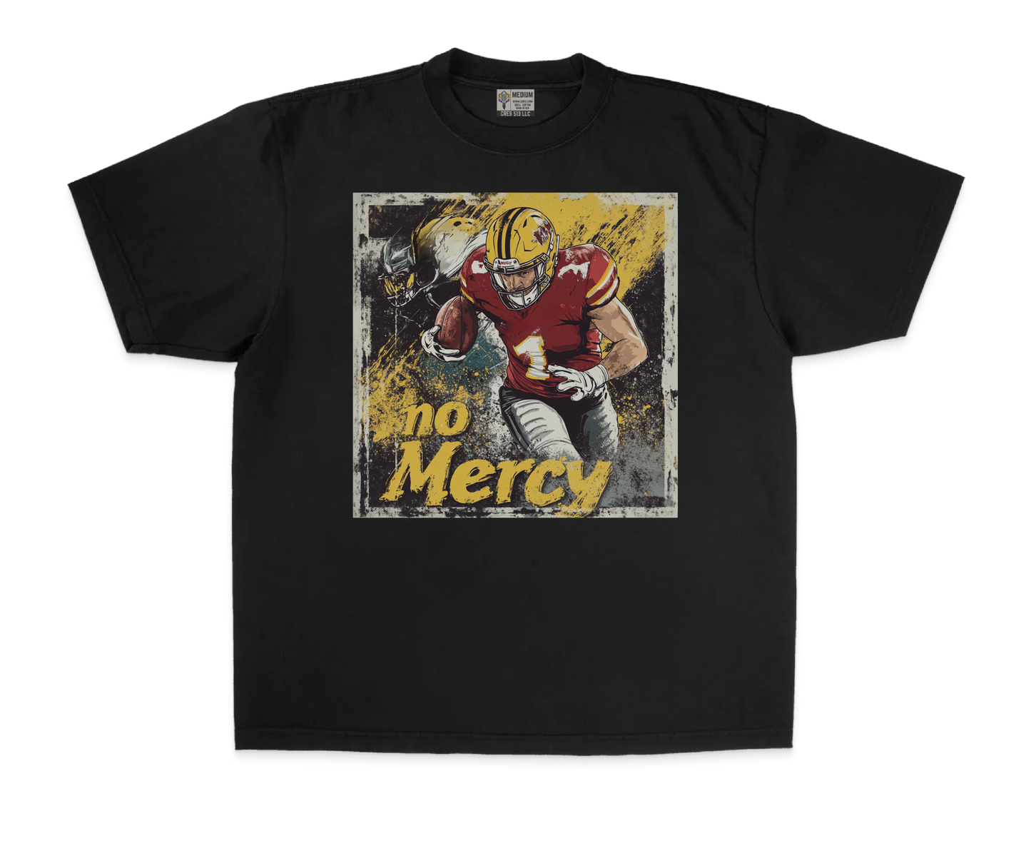 no mercy on the feild football tee