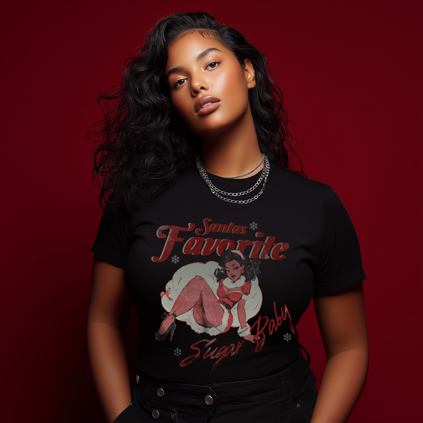 santas sugar baby tee