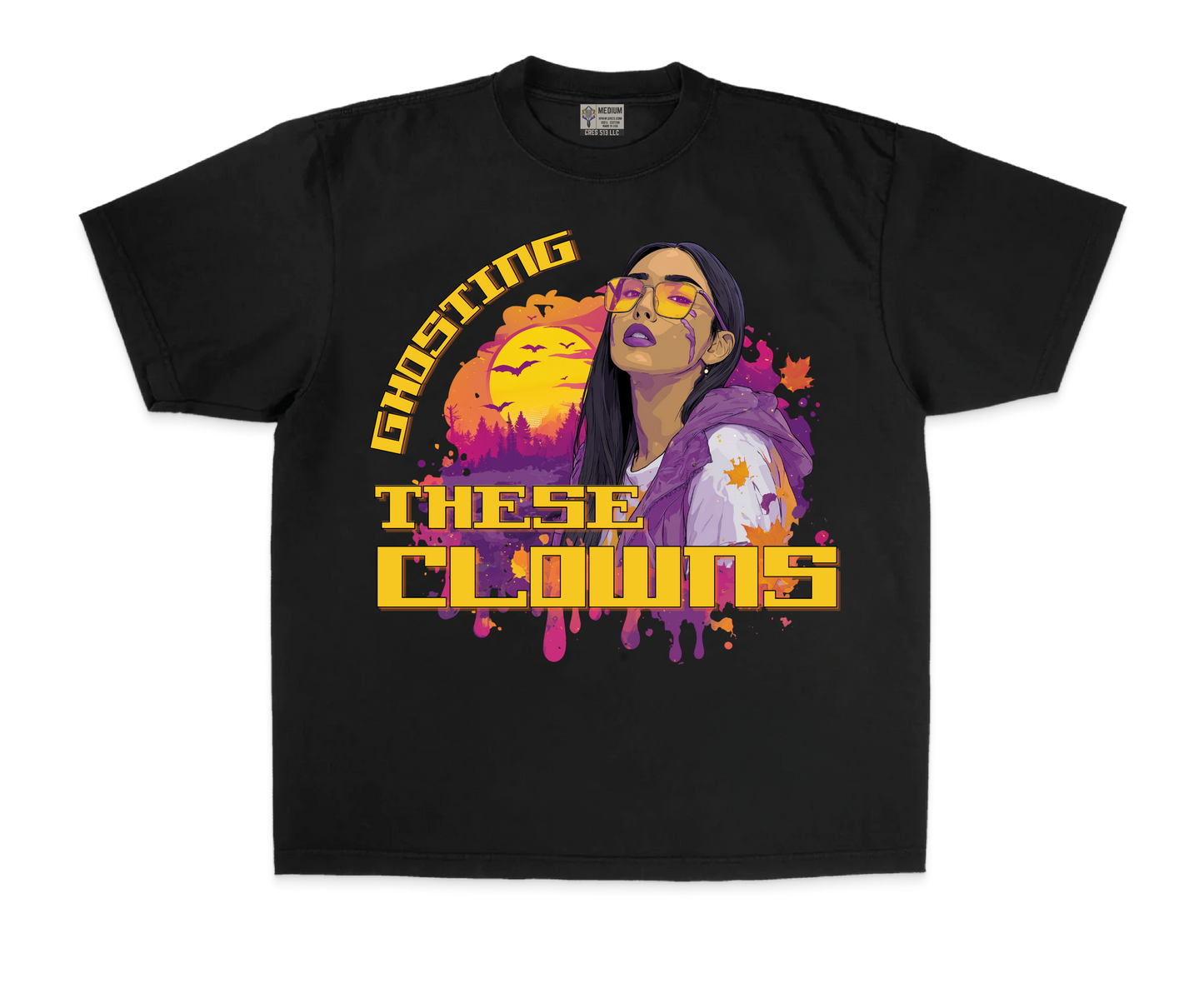 ghosting clowns tee