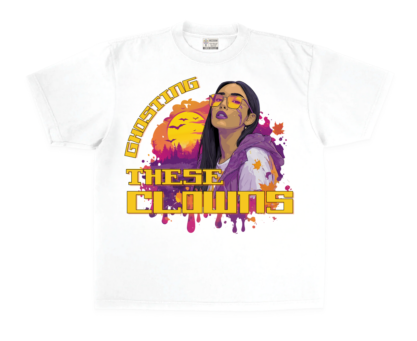 ghosting clowns tee