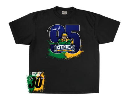 B.S 30 year class reunion tee( front print olny )