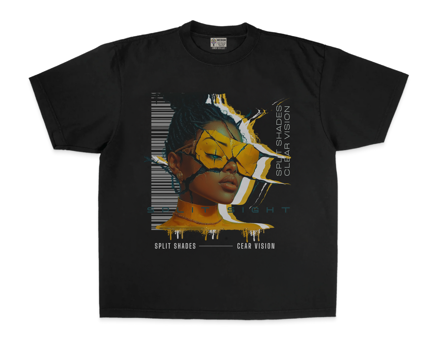 split shades tee