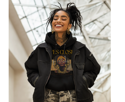 eyes closed hood