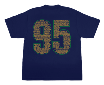 B.S 30 year class reunion tee( front and back print )