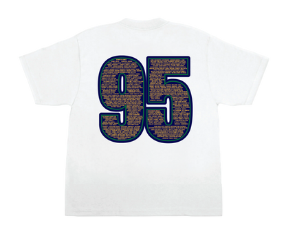B.S 30 year class reunion tee( front and back print )