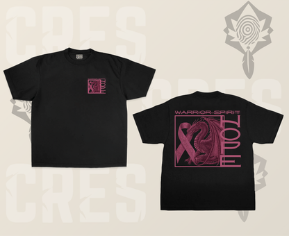 Warrior Spirit pocket tee (front/back)