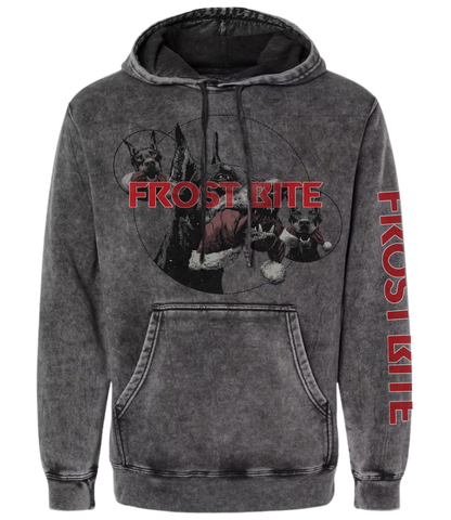 frost bite black wash hood