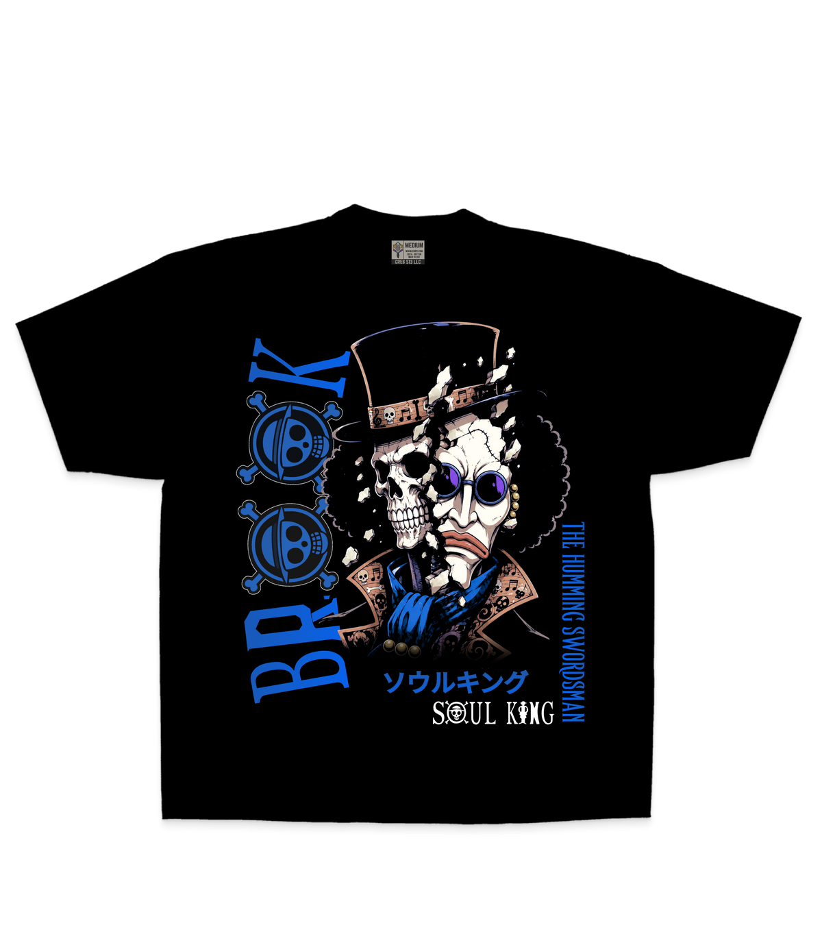 Two face brook tee