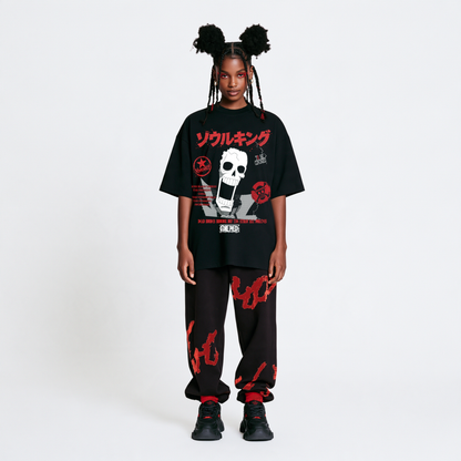 Red One Piece Soul King Tee