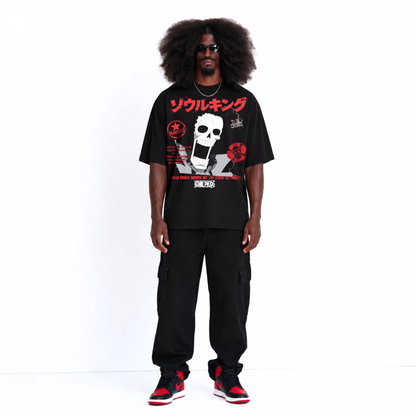 Red One Piece Soul King Tee
