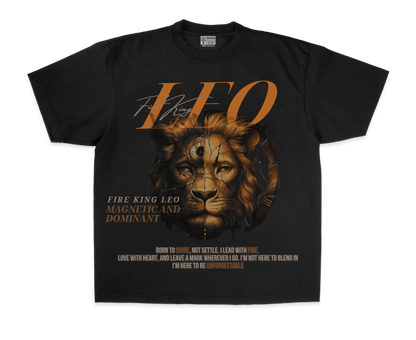 His Fire king leo tee