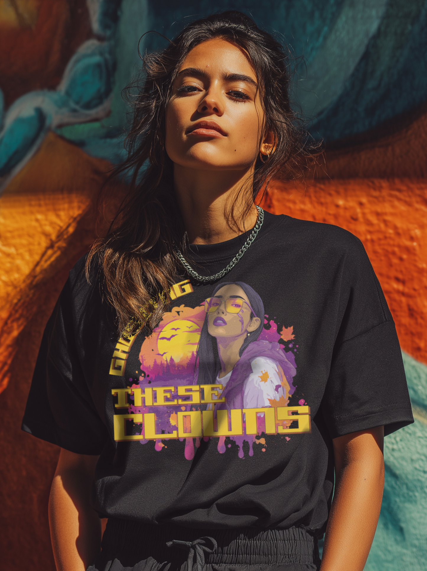 ghosting clowns tee