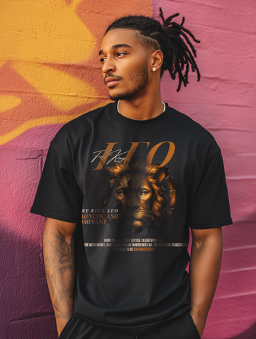 His Fire king leo tee