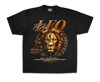 His Fire king leo tee