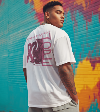 Warrior Spirit pocket tee (front/back)